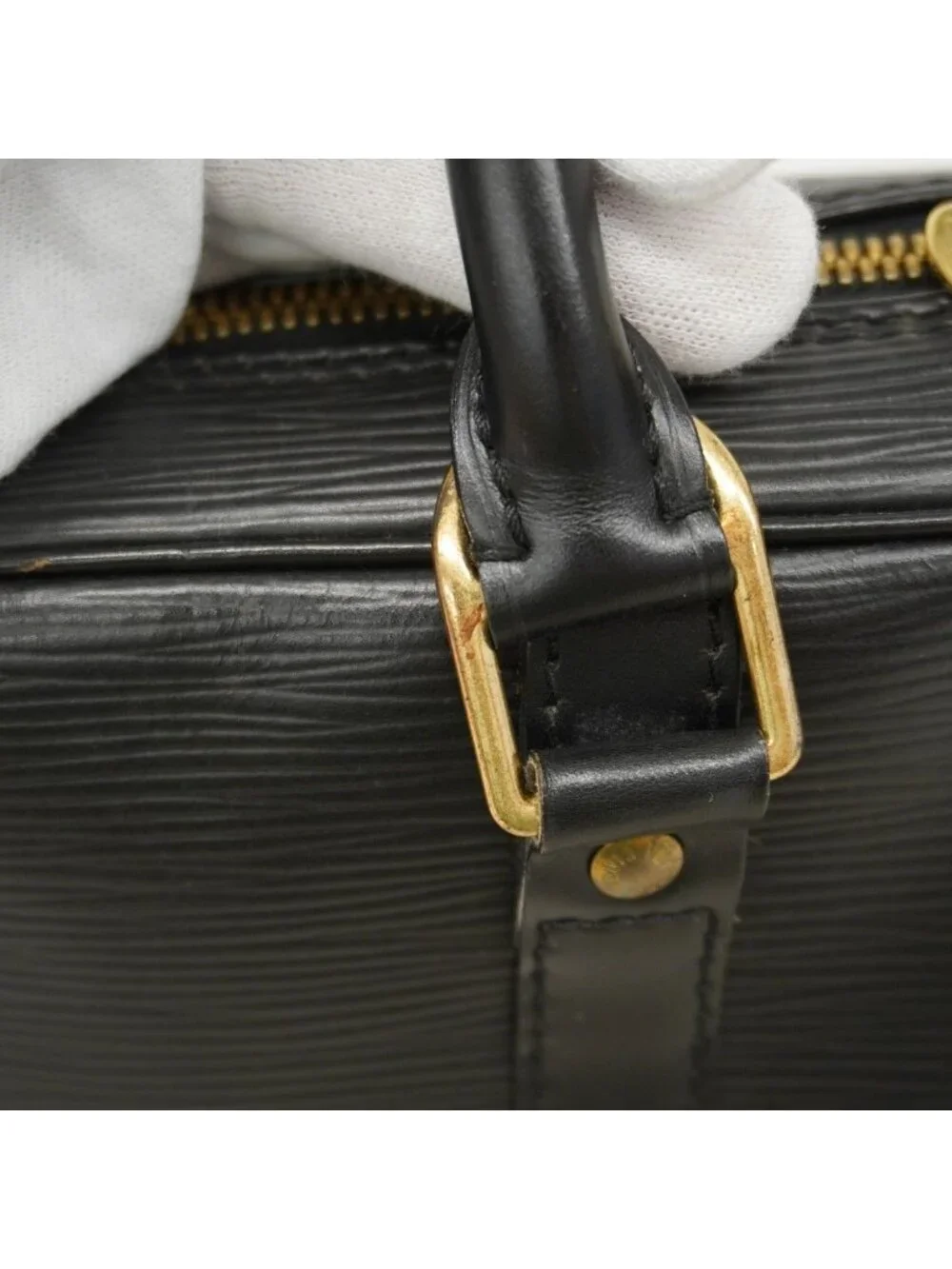 Louis Vuitton Travel Bag Epi Porte Documents Voyage Noir